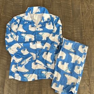 Gymboree polar bear pajamas